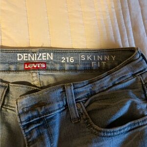 Levi's Denizen Blue Skinny Jeans